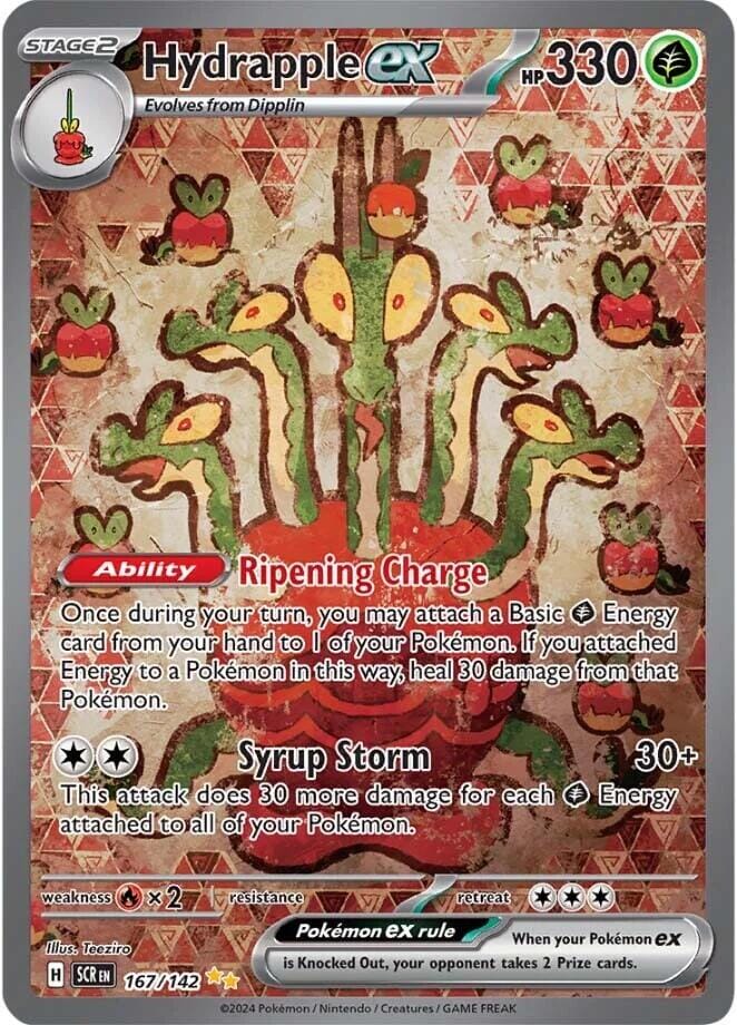 Hydrapple ex (167/142) [Scarlet & Violet: Stellar Crown] Pokemon Single Pokémon  | Multizone: Comics And Games