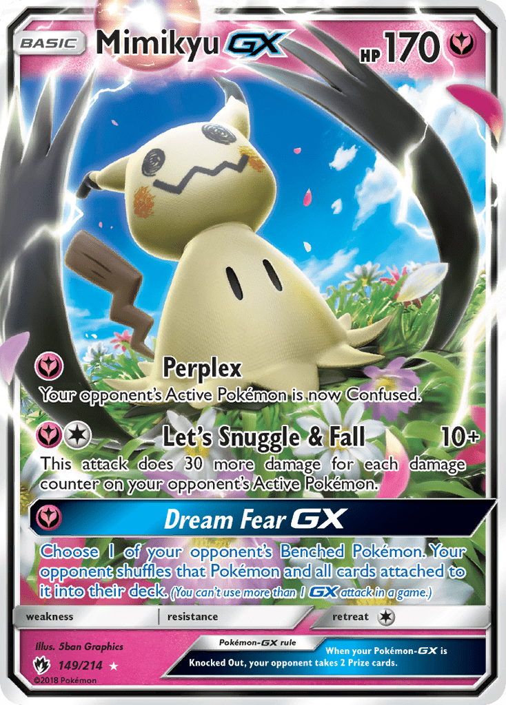 Mimikyu GX (149/214) [Sun & Moon: Lost Thunder] Pokemon Single Pokémon  | Multizone: Comics And Games