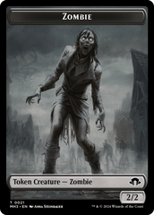 Servo // Zombie Double-Sided Token [Modern Horizons 3 Tokens] MTG Single Magic: The Gathering  | Multizone: Comics And Games