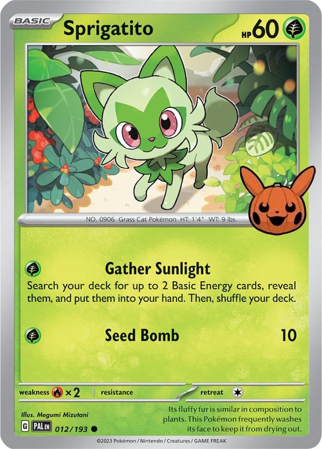 Sprigatito (012/193) [Trick or Trade 2024] Pokemon Single Pokémon  | Multizone: Comics And Games