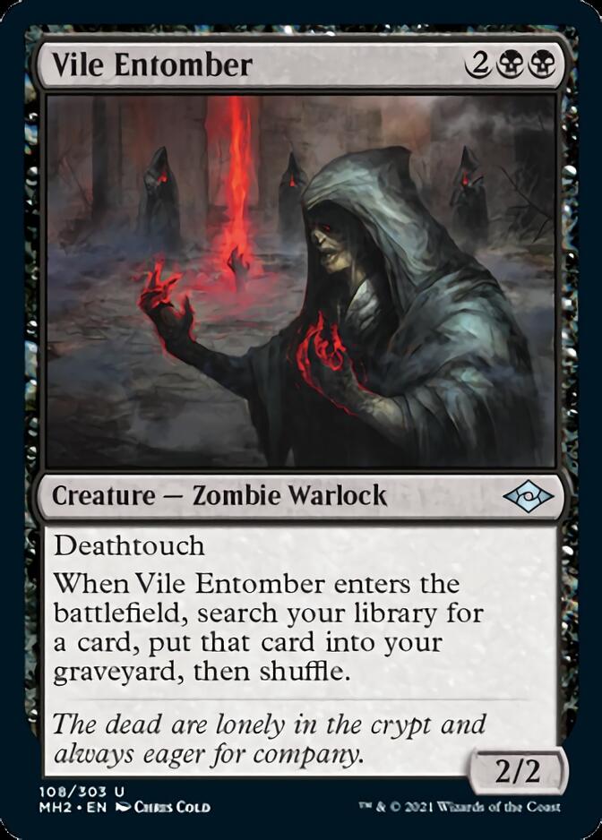 Vile Entomber [Modern Horizons 2] MTG Single Magic: The Gathering  | Multizone: Comics And Games