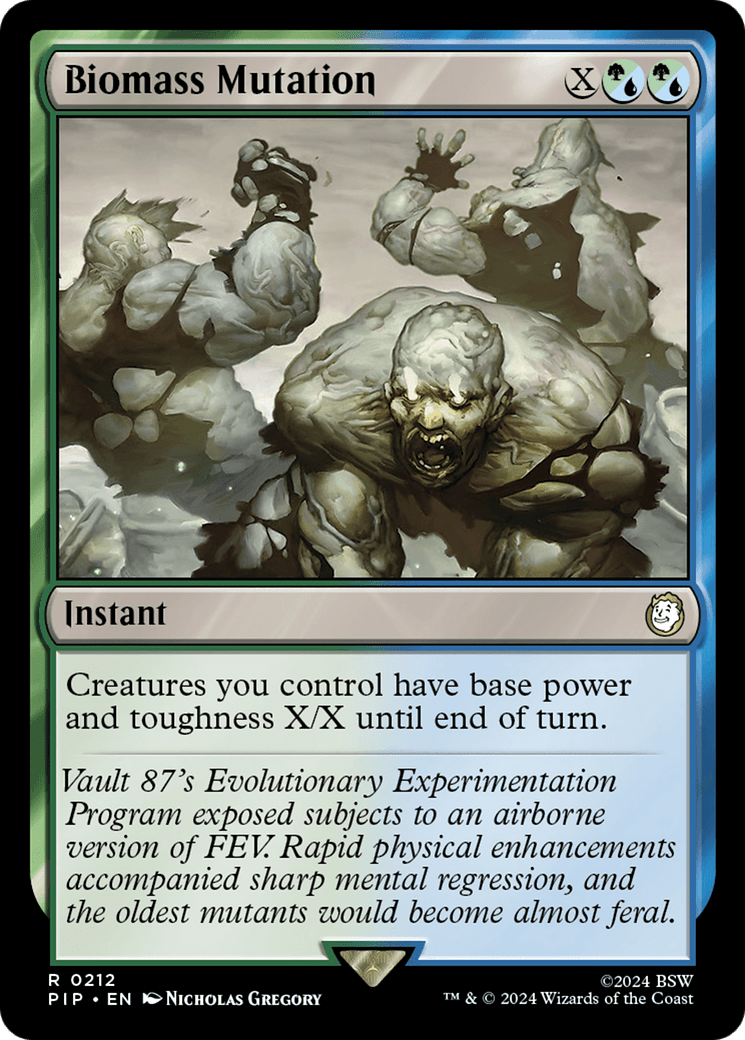 Biomass Mutation [Fallout] MTG Single Magic: The Gathering  | Multizone: Comics And Games