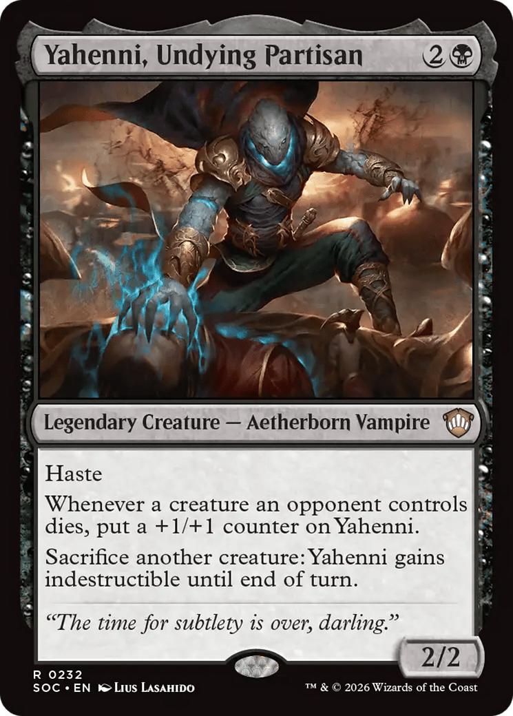Yahenni, Undying Partisan [Secrets of Strixhaven Commander] MTG Single Magic: The Gathering  | Multizone: Comics And Games