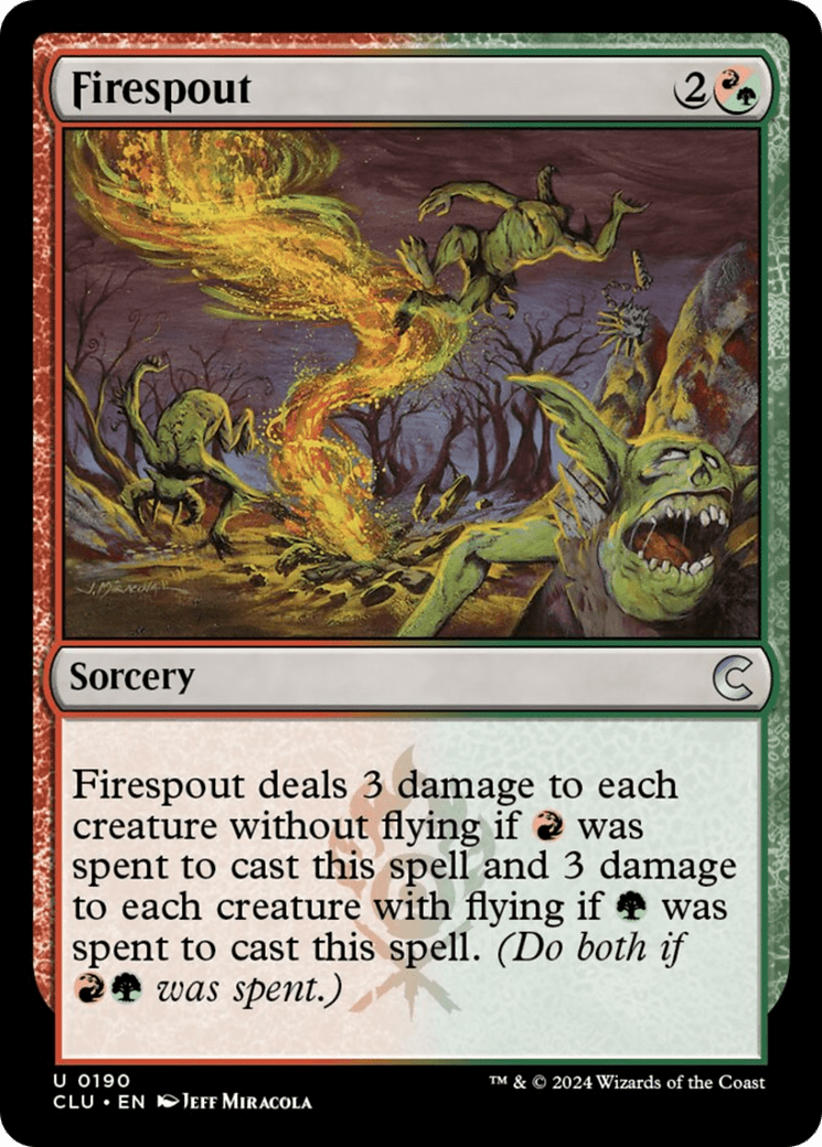 Firespout [Ravnica: Clue Edition] MTG Single Magic: The Gathering  | Multizone: Comics And Games