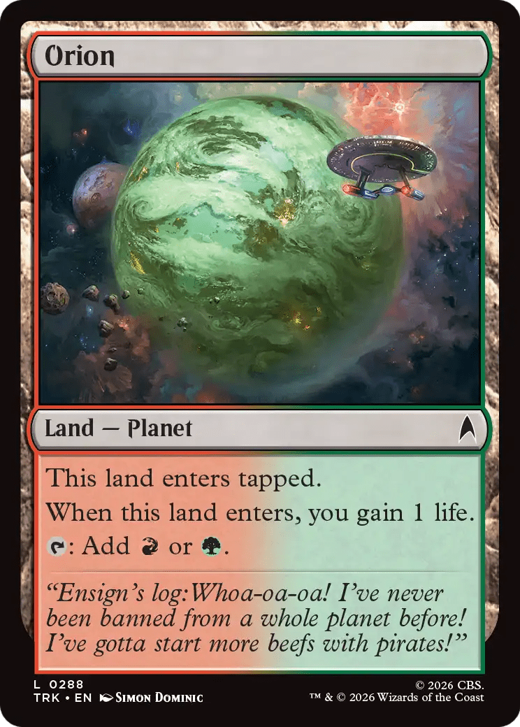 Orion [Star Trek] MTG Single Magic: The Gathering  | Multizone: Comics And Games