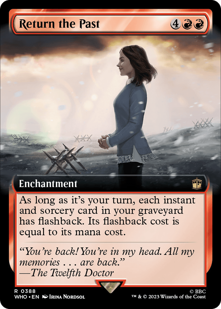 Return the Past (Extended Art) [Doctor Who] MTG Single Magic: The Gathering  | Multizone: Comics And Games