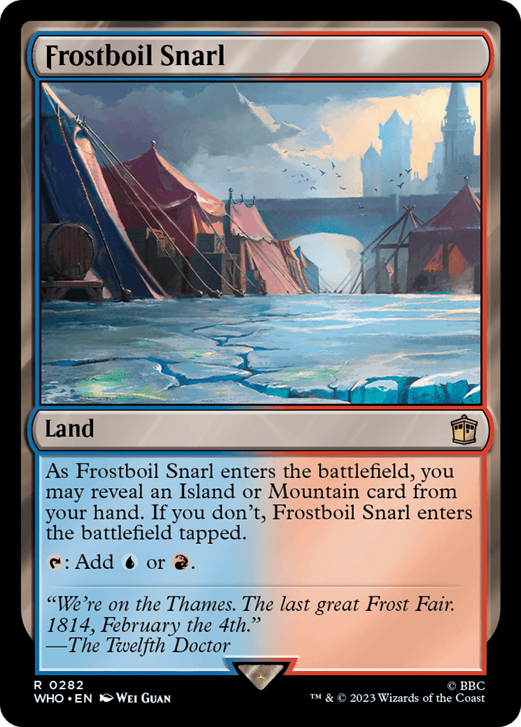Frostboil Snarl [Doctor Who] MTG Single Magic: The Gathering  | Multizone: Comics And Games