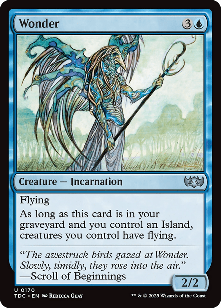 Wonder [Tarkir: Dragonstorm Commander] MTG Single Magic: The Gathering  | Multizone: Comics And Games
