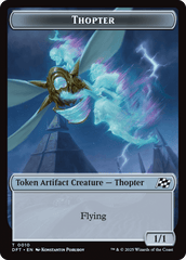 Cat // Thopter (0010) Double-Sided Token [Aetherdrift Tokens] MTG Single Magic: The Gathering  | Multizone: Comics And Games