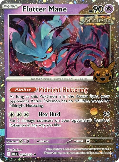 Flutter Mane (078/162) (Cosmos Holo) [Trick or Trade 2024] | Multizone: Comics And Games