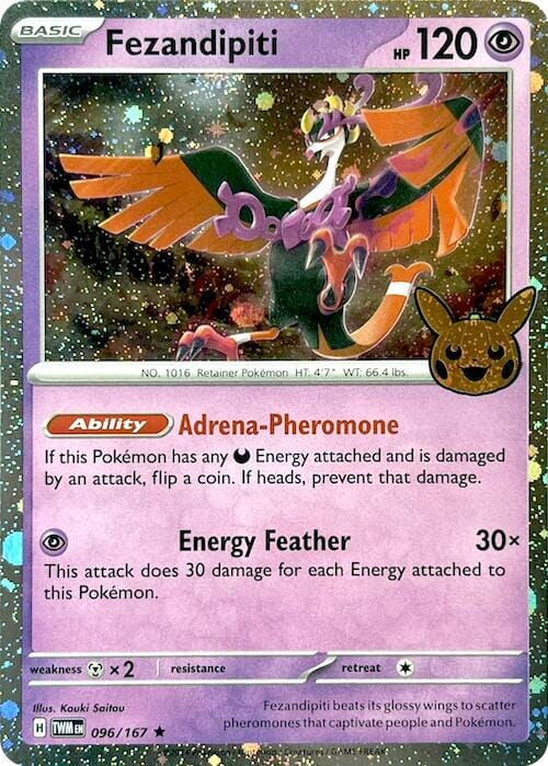 Fezandipiti (096/167) (Cosmos Holo) [Trick or Trade] Pokemon Single Pokémon  | Multizone: Comics And Games