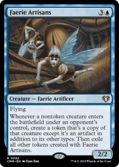 Faerie Artisans [Commander Masters] MTG Single Magic: The Gathering  | Multizone: Comics And Games