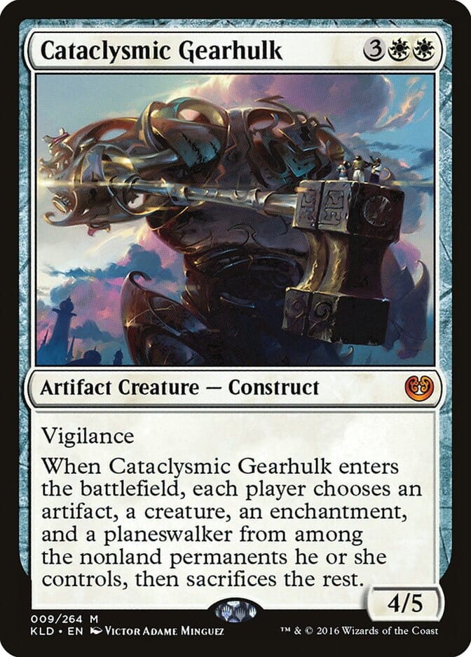 Cataclysmic Gearhulk [Kaladesh] MTG Single Magic: The Gathering  | Multizone: Comics And Games