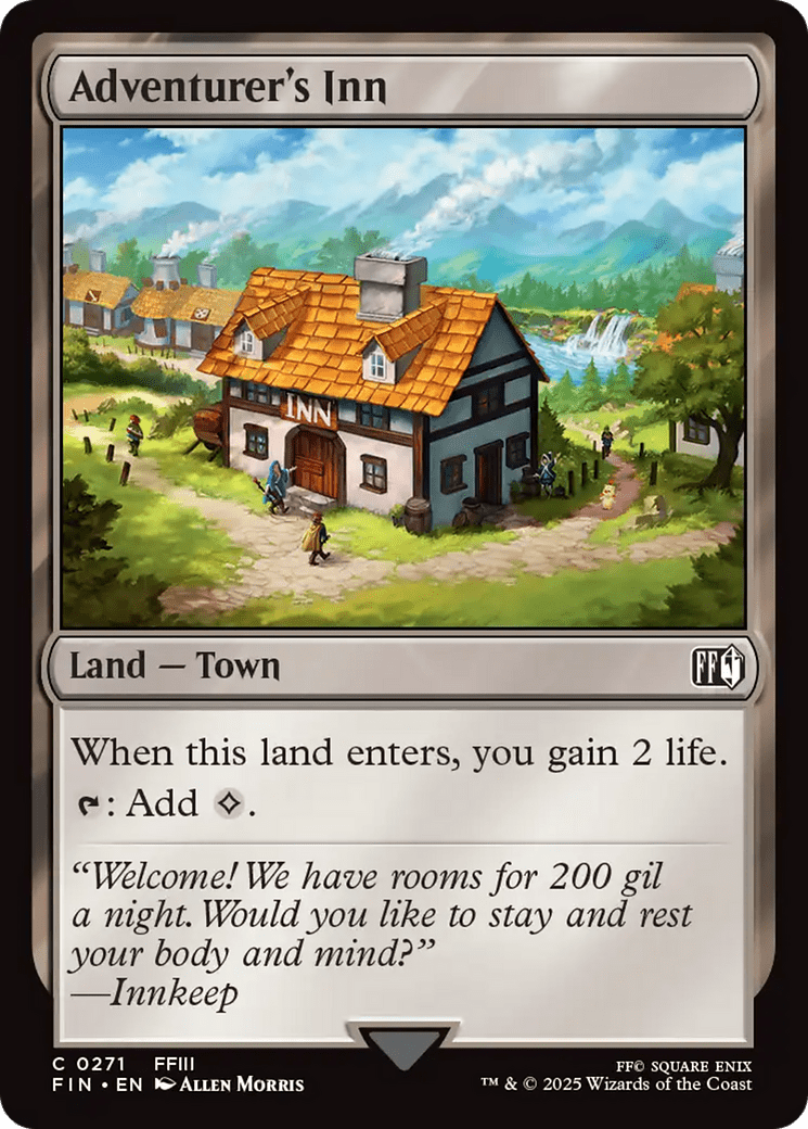 Adventurer's Inn [FINAL FANTASY] MTG Single Magic: The Gathering  | Multizone: Comics And Games
