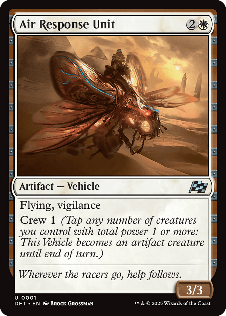 Air Response Unit [Aetherdrift] MTG Single Magic: The Gathering  | Multizone: Comics And Games