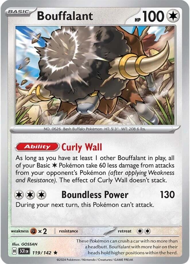 Bouffalant (119/142) [Scarlet & Violet: Black Star Promos] Pokemon Single Pokémon  | Multizone: Comics And Games