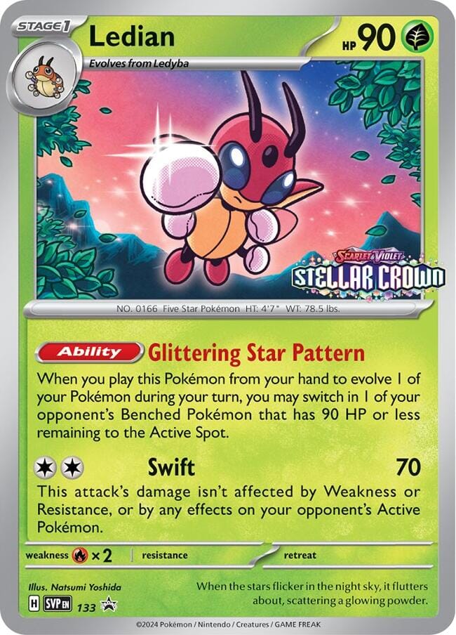 Ledian (SVP133) [Scarlet & Violet: Black Star Promos] Pokemon Single Pokémon  | Multizone: Comics And Games