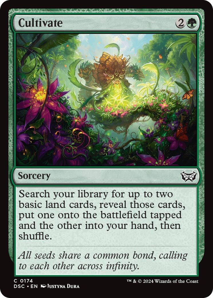 Cultivate [Duskmourn: House of Horror Commander] MTG Single Magic: The Gathering  | Multizone: Comics And Games