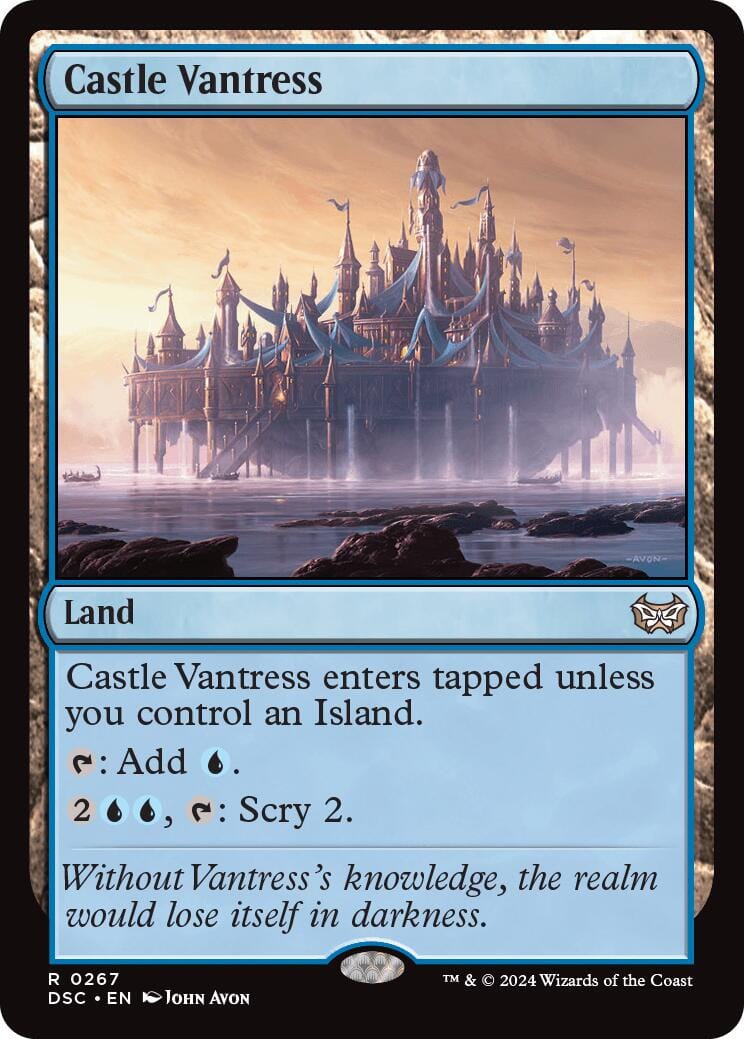 Castle Vantress [Duskmourn: House of Horror Commander] MTG Single Magic: The Gathering  | Multizone: Comics And Games