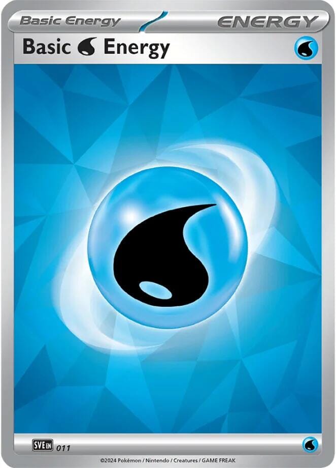 Basic Water Energy (011) [Scarlet & Violet: Stellar Crown] Pokemon Single Pokémon  | Multizone: Comics And Games