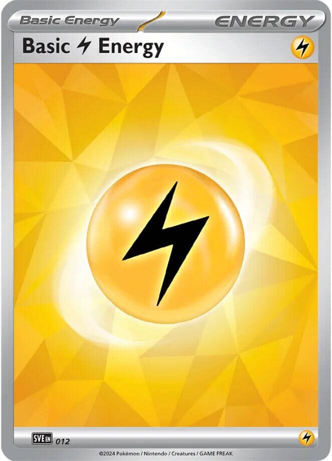 Basic Lightning Energy (012) [Scarlet & Violet: Stellar Crown] Pokemon Single Pokémon  | Multizone: Comics And Games
