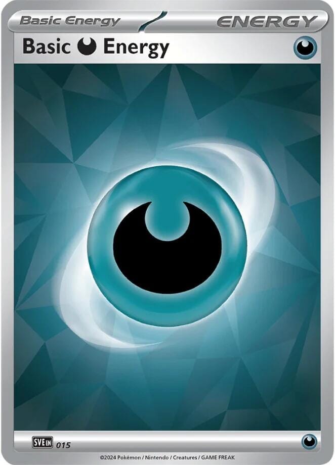 Basic Darkness Energy (015)(Holo) [Scarlet & Violet: Stellar Crown] Pokemon Single Pokémon  | Multizone: Comics And Games