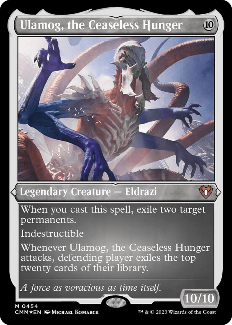 Ulamog, the Ceaseless Hunger (Foil Etched) [Commander Masters] MTG Single Magic: The Gathering  | Multizone: Comics And Games
