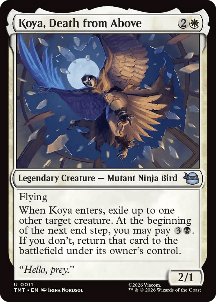 Koya, Death from Above [Teenage Mutant Ninja Turtles] MTG Single Magic: The Gathering  | Multizone: Comics And Games