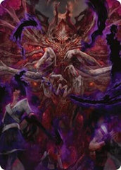 Damnation Art Card [Duskmourn: House of Horror Art Series] MTG Single Magic: The Gathering  | Multizone: Comics And Games