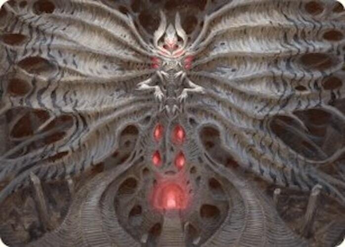 Valgavoth, Terror Eater Art Card [Duskmourn: House of Horror Art Series] MTG Single Magic: The Gathering  | Multizone: Comics And Games