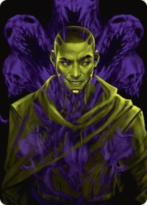 Kaito, Bane of Nightmares Art Card [Duskmourn: House of Horror Art Series] MTG Single Magic: The Gathering  | Multizone: Comics And Games