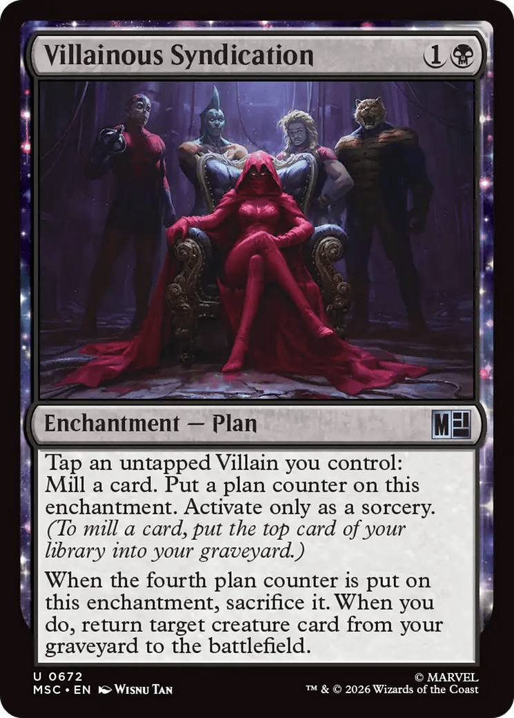 Villainous Syndication [Marvel Super Heroes Commander] MTG Single Magic: The Gathering  | Multizone: Comics And Games