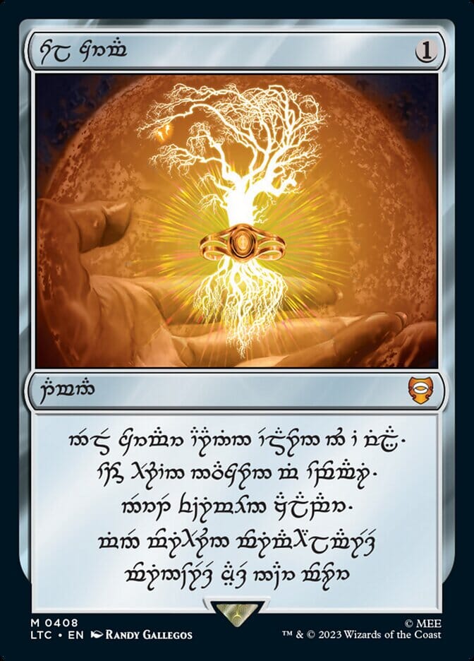 Sol Ring (408) (Elven) [The Lord of the Rings: Tales of Middle-Earth Commander] MTG Single Magic: The Gathering  | Multizone: Comics And Games