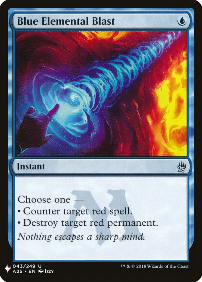 Blue Elemental Blast [Mystery Booster] MTG Single Magic: The Gathering  | Multizone: Comics And Games
