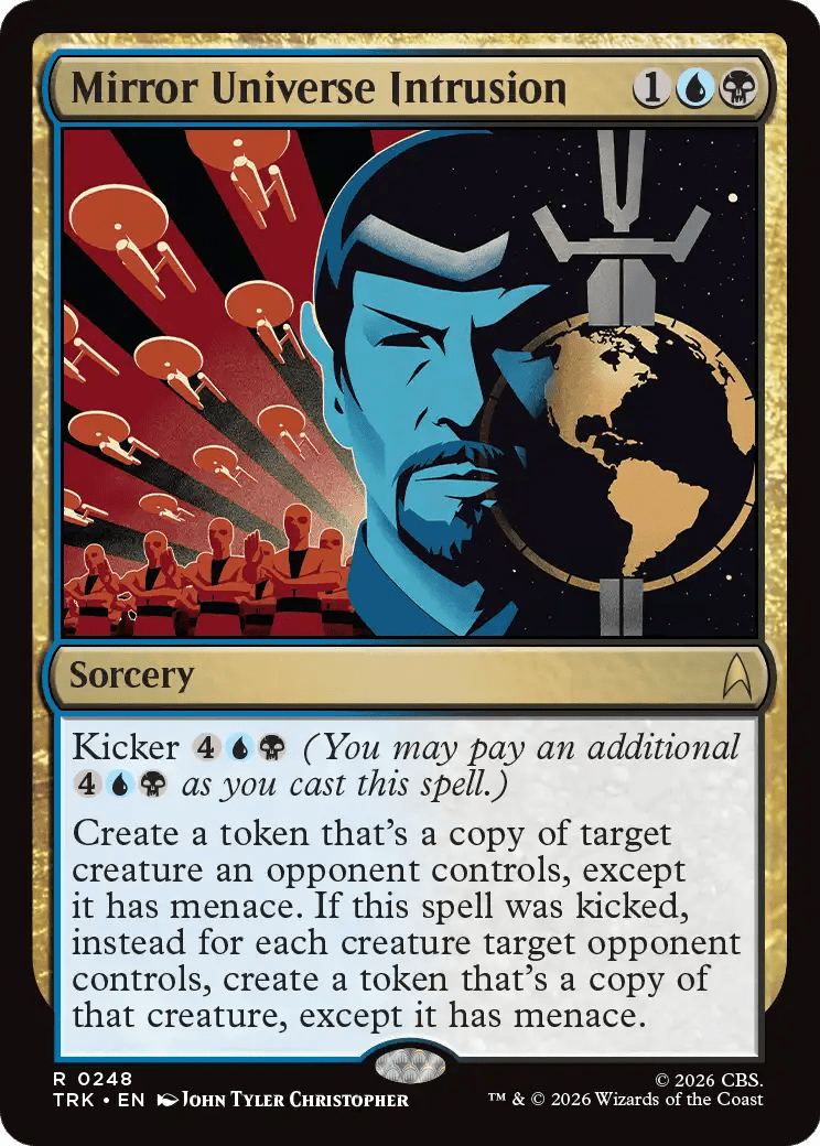 Mirror Universe Intrusion [Star Trek] MTG Single Magic: The Gathering  | Multizone: Comics And Games