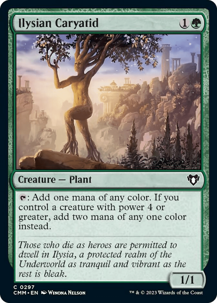 Ilysian Caryatid [Commander Masters] MTG Single Magic: The Gathering  | Multizone: Comics And Games