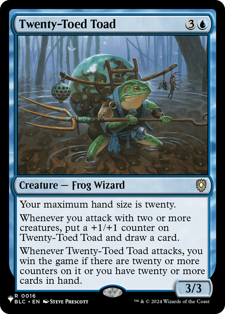 Twenty-Toed Toad [The List] MTG Single Magic: The Gathering  | Multizone: Comics And Games
