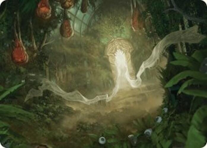 Hushwood Verge Art Card [Duskmourn: House of Horror Art Series] MTG Single Magic: The Gathering  | Multizone: Comics And Games