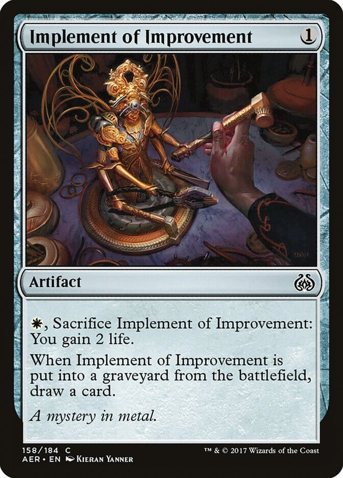 Implement of Improvement [Aether Revolt] MTG Single Magic: The Gathering  | Multizone: Comics And Games