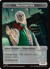 Shapeshifter // Insect (0022) Double-Sided Token [Duskmourn: House of Horror Commander Tokens] MTG Single Magic: The Gathering  | Multizone: Comics And Games