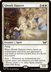 Ghostly Dancers [Duskmourn: House of Horror Prerelease Promos] MTG Single Magic: The Gathering  | Multizone: Comics And Games