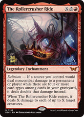 The Rollercrusher Ride (0155) [Duskmourn: House of Horror Prerelease Promos] MTG Single Magic: The Gathering  | Multizone: Comics And Games