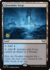 Gloomlake Verge [Duskmourn: House of Horror Prerelease Promos] MTG Single Magic: The Gathering  | Multizone: Comics And Games