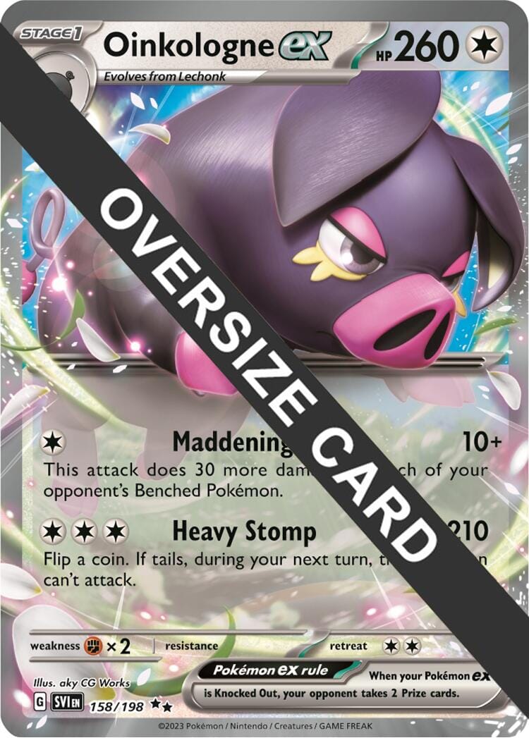 Oinkologne ex (158/198) (Jumbo Card) [Scarlet & Violet: Black Star Promos] Pokemon Single Pokémon  | Multizone: Comics And Games