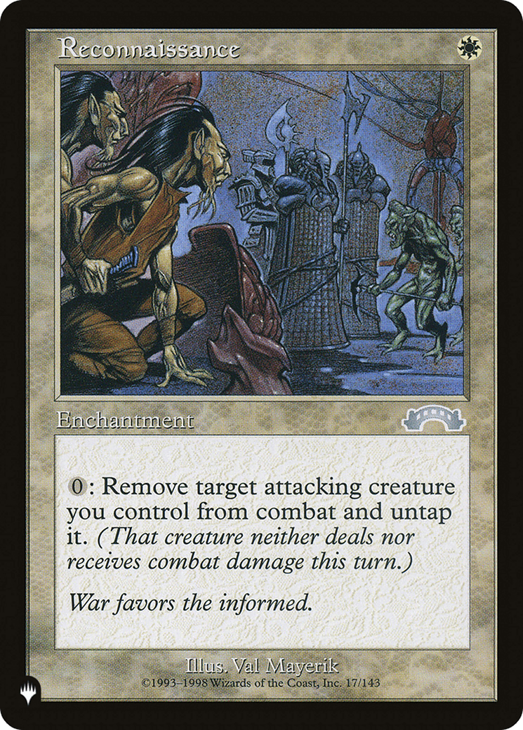 Reconnaissance [The List] MTG Single Magic: The Gathering  | Multizone: Comics And Games