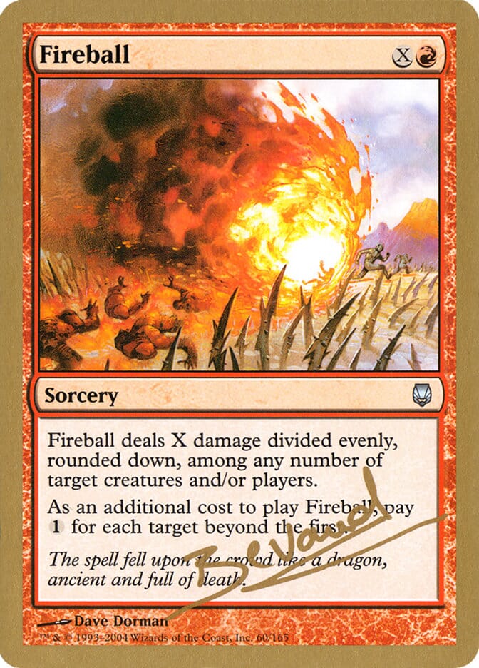 Fireball (Manuel Bevand) [World Championship Decks 2004] MTG Single Magic: The Gathering  | Multizone: Comics And Games