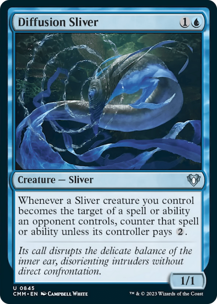 Diffusion Sliver [Commander Masters] MTG Single Magic: The Gathering  | Multizone: Comics And Games