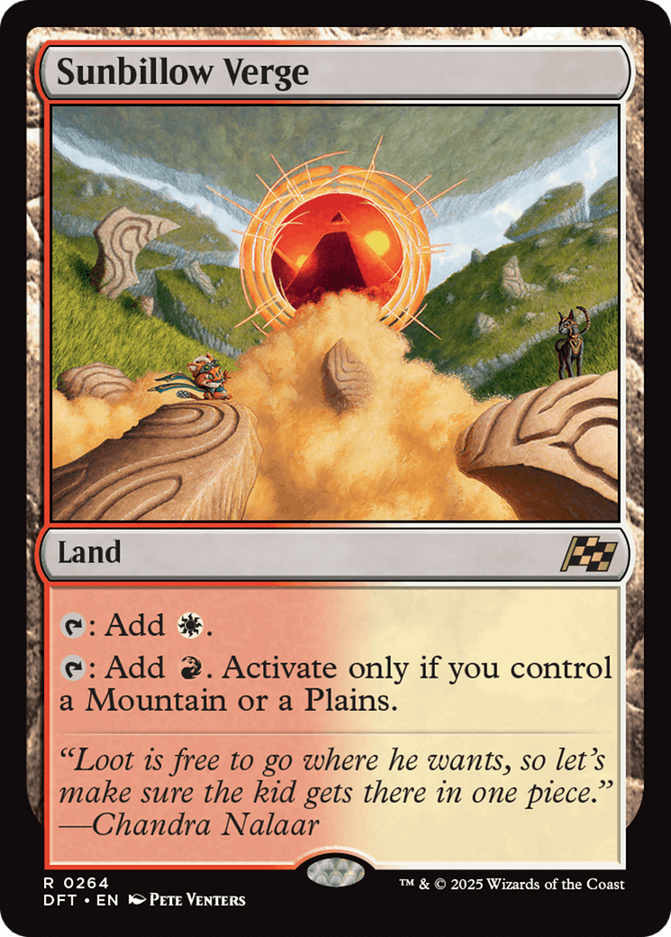 Sunbillow Verge [Aetherdrift] MTG Single Magic: The Gathering  | Multizone: Comics And Games