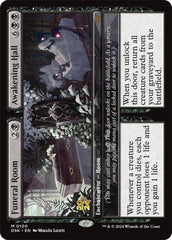 Funeral Room // Awakening Hall [Duskmourn: House of Horror Prerelease Promos] MTG Single Magic: The Gathering  | Multizone: Comics And Games
