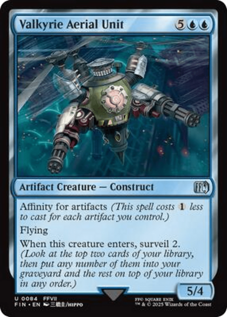 Valkyrie Aerial Unit [FINAL FANTASY] MTG Single Magic: The Gathering  | Multizone: Comics And Games